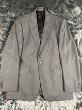 Grey Pinstripe Jeff Banks