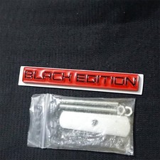 1x Glossy Red BLACK EDITION