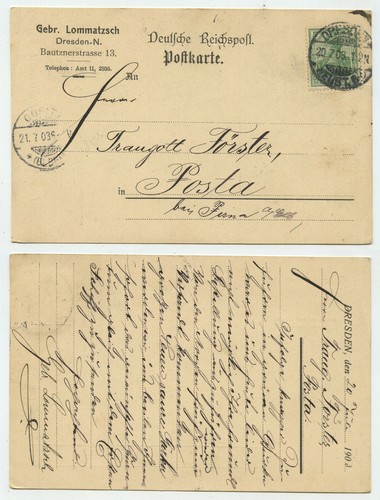 94894 postcard used