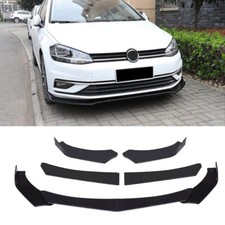 For VW Golf MK5 MK6 MK7 Front Bumper Splitter Lip Diffuser Chin Spoiler Body Kit
