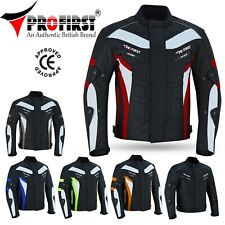 Mens Motorcycle Jacket Textile Bike Motorbike Waterproof Racing Biker Jackets