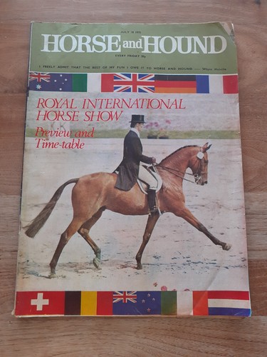 Vintage horse hound magazine - &,