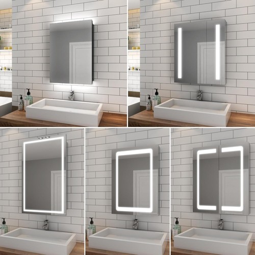 Led bathroom mirror cabinet - led,