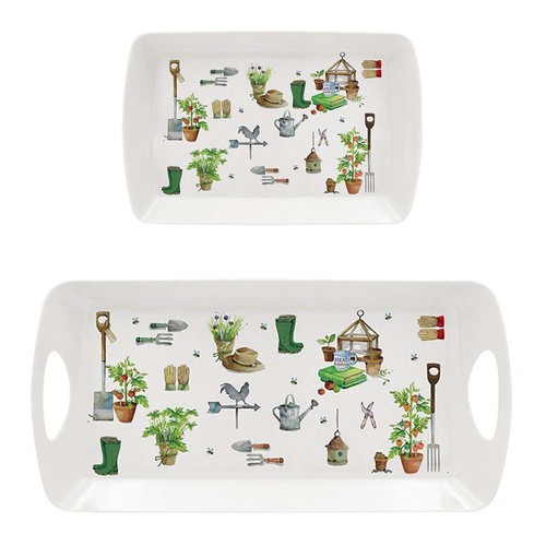 2pc garden theme white - theme,