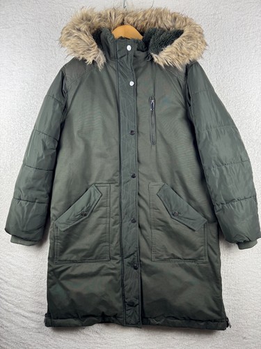 Mint velvet parka coat womens - velvet,