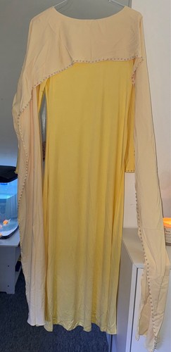 Women yellow maxi - yellow,