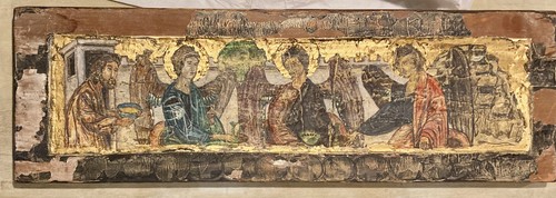Russian icon holy trinity - holy,