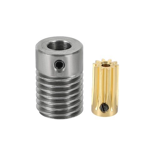 Worm gear set module 10 - set,