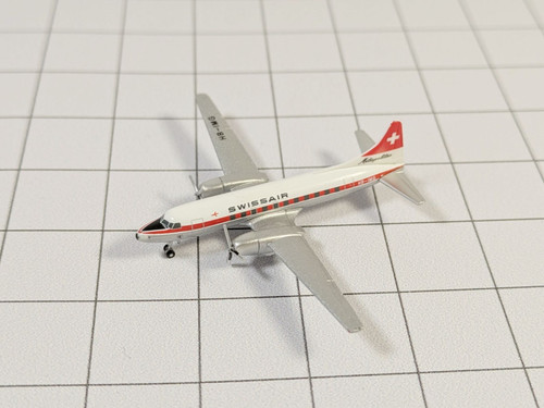Swissair convair 440 - swissair, cv-440