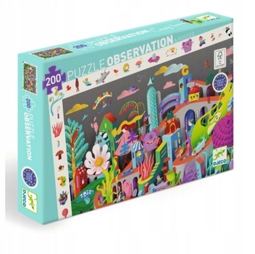 Djeco observation fantasy town - observation,