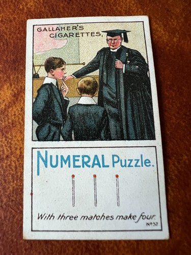 Gallaher tricks puzzles - gallaher,