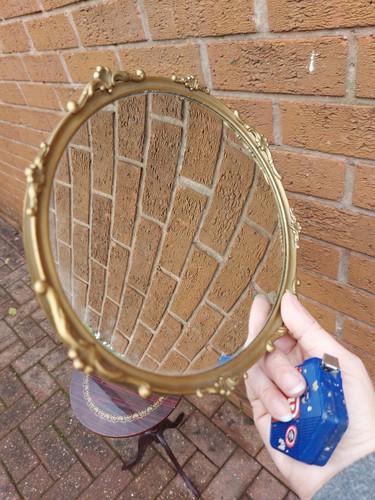 Vintage mirror fish eye - vintage,