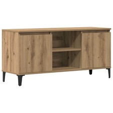 TV Cabinet with Metal Legs