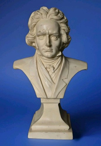 Vintage large alabaster - large, bust