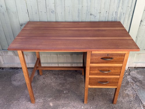 1960s teak wood writing desk - 1960s,