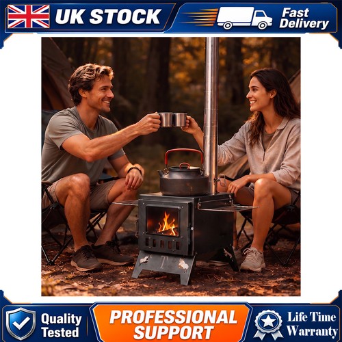 Wood burning stove - burning, collapsible