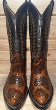 Tony Lama Anaconda Snakeskin