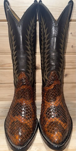 Tony lama anaconda snakeskin - tony,
