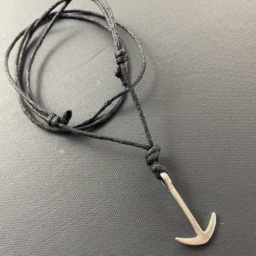 Tibetan silver anchor - silver, /