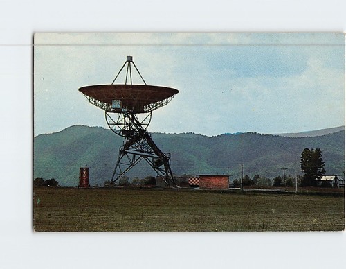 Postcard radio telescope nat - postcard, nat'l