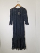 Zara Black Half Sleeved Lace