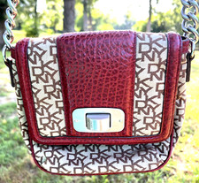 DKNY Womens Red Cross Body