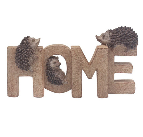 Hedgehog home sign - hedgehog,