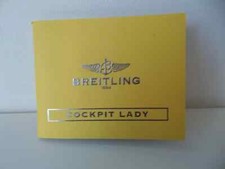 Original Breitling Cockpit Lady Instruction Booklet Guide