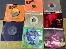 Lot of 8 vinyl RARE 45s