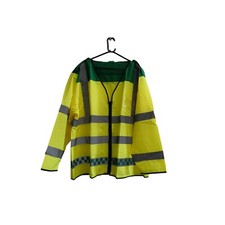 Hi Vis Viz Reflective Ambulance Paramedic EMT Medic Lightweight Over Jacket X 2