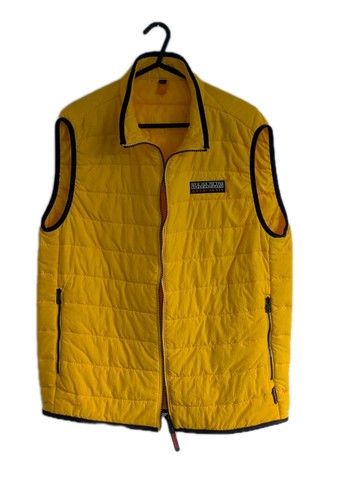 Napapijri gilet yellow medium - gilet,
