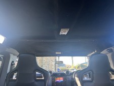 Black stretch suede landrover - suede,