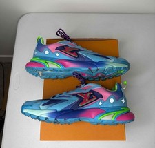LOUIS VUITTON LV Runner Tatic Sneakers 'Blue Pink Green' VL 0212 M 7.5