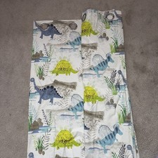 Dunelm Dinosaur Blackout Curtains 66 x 54 eyelet extra blackout  lined ? ? 