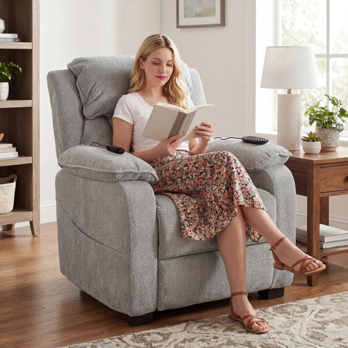 Homcom power recliner chair - power,