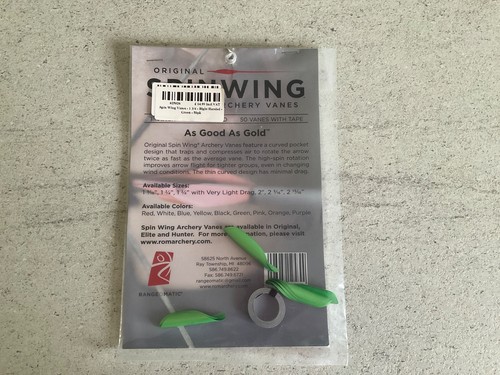 Spin wing vanes elite 1 - wing,
