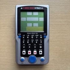 World Series Of Poker Excaliber Electronic LCD Texas Hold'em Handheld Game
