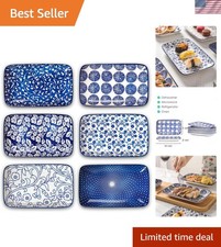 Ceramic 8 inch Rectangular