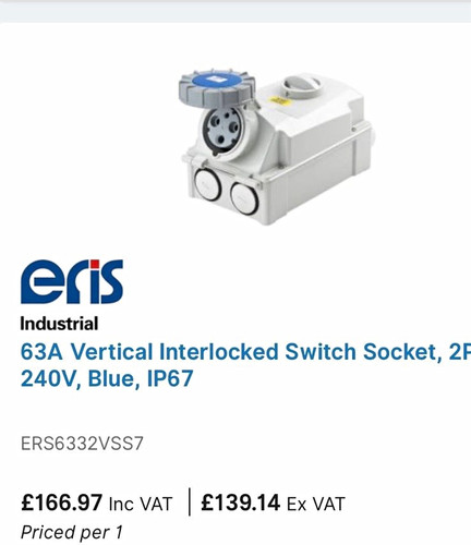 Eris 63a vertical interlocked - eris,