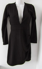 Black dress ladies L black low