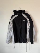 Corteiz Elitework Black Windbreaker Jacket Size XL
