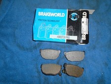 Brakeworld Rear Brake Pads for Nissan 200SX S14 2.0i Turbo SR20DET 1994-99