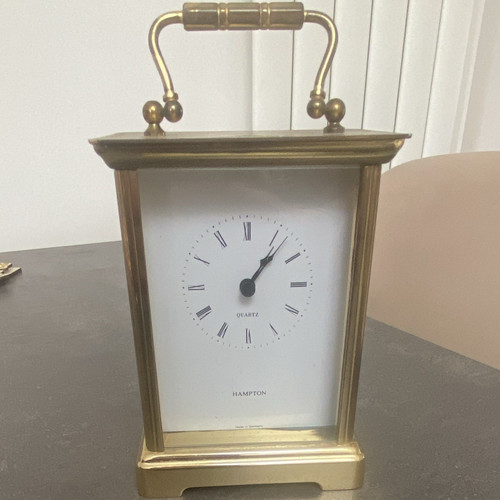 Hampton quartz carriage clock - hampton,