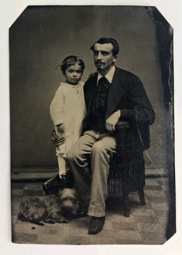 Rare antique victorian tintype - antique,