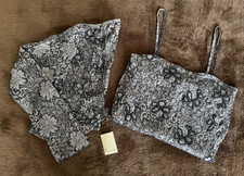 Ladies Phase Eight grey beaded