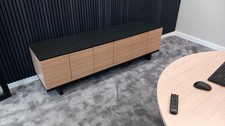 Credenza Sideboard TV STAND with integrated fridge