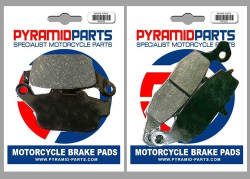 Front rear brake pads 2 - rear,