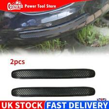 2Pcs Car Carbon Fiber Anti-rub Strip Bumper Corner Protector Guard Unique Set
