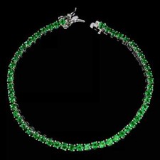 Silver Bracelet Topaz Natural