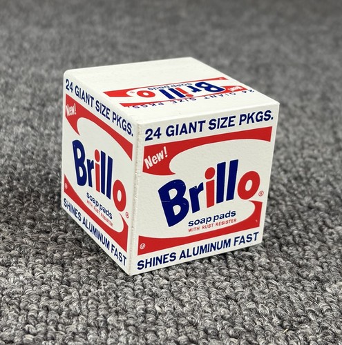 Andy warhol miniature brillo - warhol,